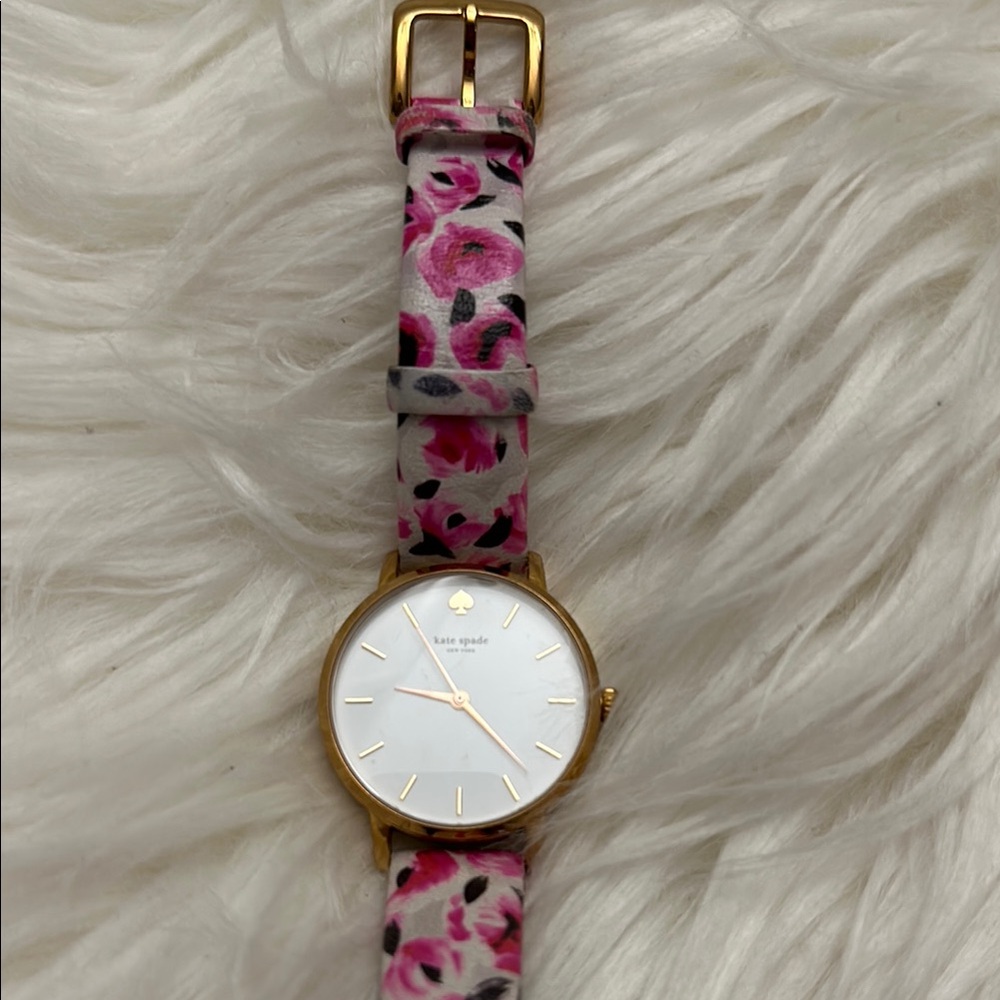 Kate Spade Floral Pink Watch